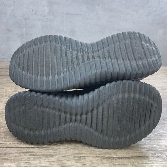 Skechers Elite Flex~Boy’s~”Wasik” Black Casual Slip-on Comfort Shoes~Size 12 - Picture 7 of 8